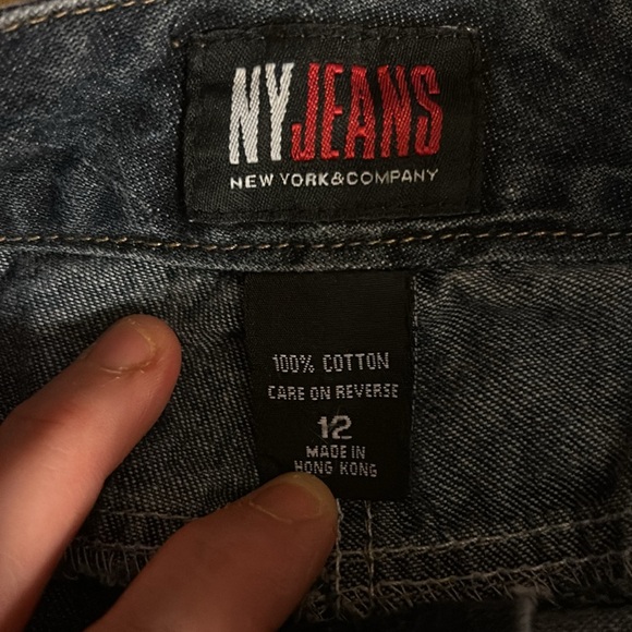 Ladies Denim A-line Skirt - Picture 4 of 6